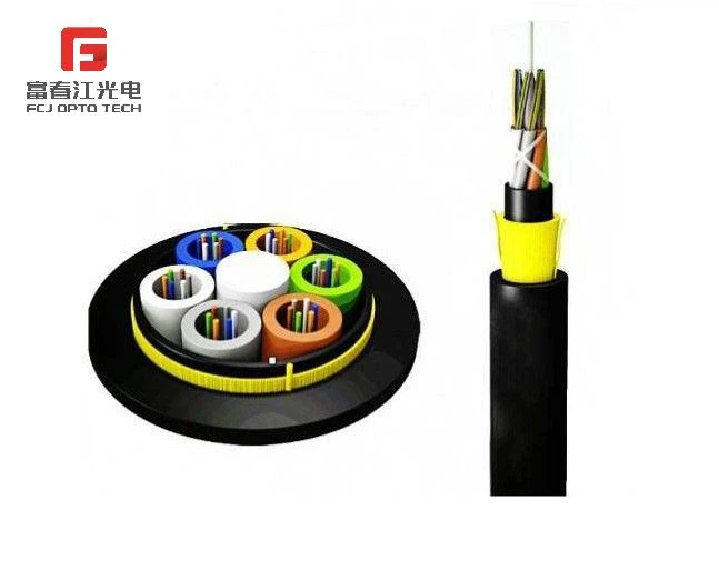 FCJ Self-Supporting ADSS 48 Core Fiber Optical Cable Outdoor Aerial