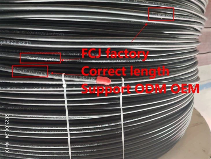 Supplier GJYXFCH Optical Cable fiber optic FTTH drop cable manufacturer